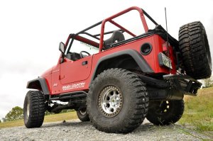 Jeep Wrangler Suspension Lift Kit - Rough Country - Long Arm V2 - '97-'06